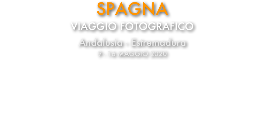 SPAGNA
VIAGGIO FOTOGRAFICO
Andalusia - Estremadura 
9 - 16 MAGGIO 2020

Un emozionante viaggio nel cuore selvaggio della Spagna, alla ricerca delle specie più rare, su tutte le tre aquile (reale, imperiale, del Bonelli) e la lince pardina. Senza dimenticare gli avvoltoi (grifone, monaco, capovaccaio), i nibbi, e i mammiferi notturni come genetta e faina.
E poi alle abbeverate decine di specie diverse di passeriformi, passero solitario, averla capirossa, storno nero, cappellaccia, gazza ali azzurre, pernice rossa e rettili come la grande lucertola ocellata.
Il tutto da comodi capanni appositamente realizzati per le relative specie target, fotografabili a breve distanza in favore di luce nelle migliori condizioni possibili. 
In Estremadura sarà anche possibile incontrare, e con un po’ di fortuna fotografare, il caratteristico ed elegante cervo iberico e la volpe. 
